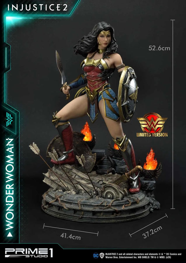 Wonder Woman (Limited Version) Injustice 2 – Prime1Studio – ActionFigure Brasil