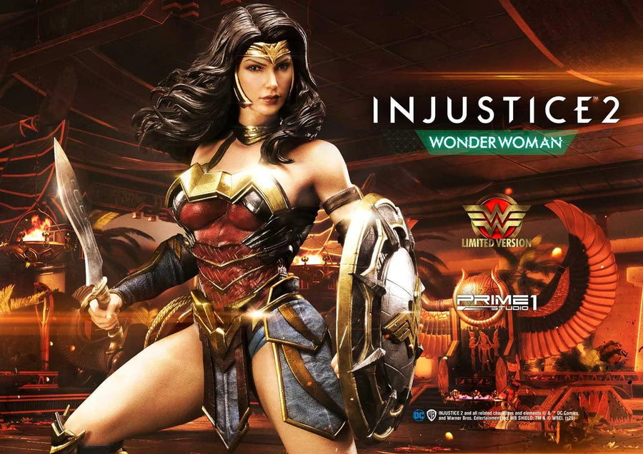 Wonder Woman (Limited Version) Injustice 2 – Prime1Studio – ActionFigure Brasil
