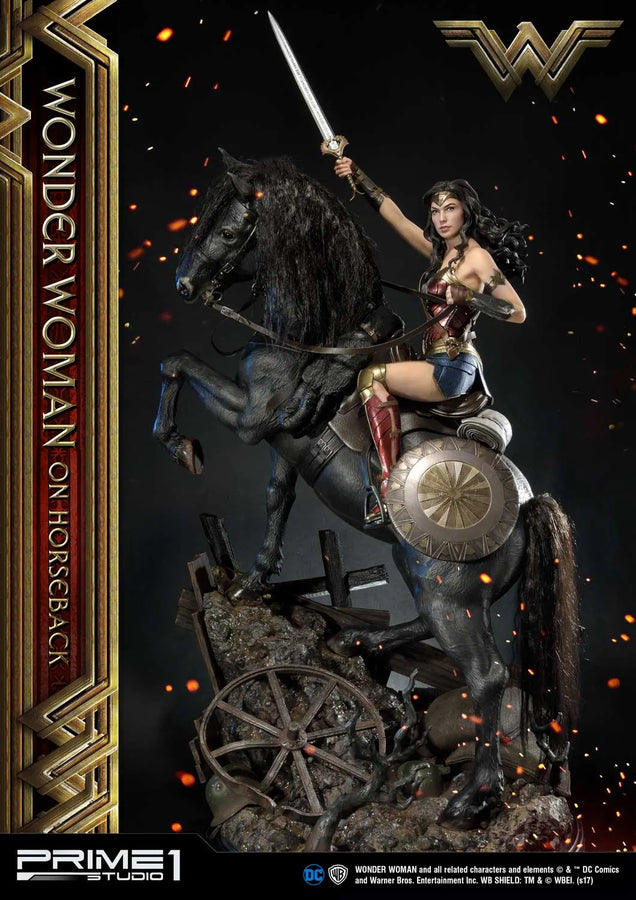 Wonder Woman (on HorseBack Edition) Wonder Woman(Film) – Prime1Studio – ActionFigure Brasil