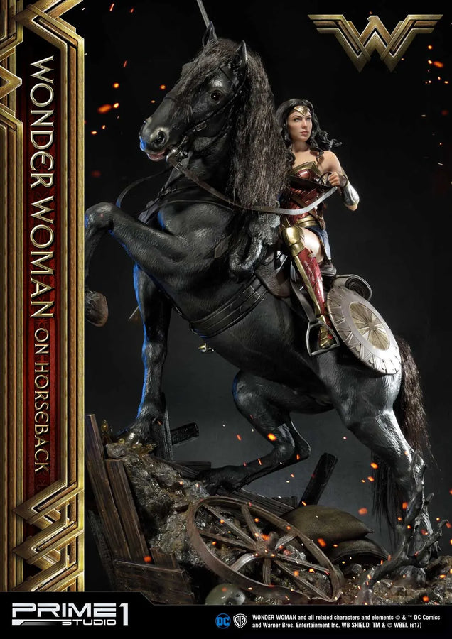 Wonder Woman (on HorseBack Edition) Wonder Woman(Film) – Prime1Studio – ActionFigure Brasil