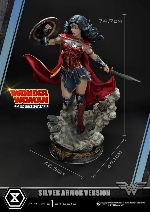 Wonder Woman (SILVER ARMOR Version) Wonder Woman (comics) – Prime1Studio – ActionFigure Brasil