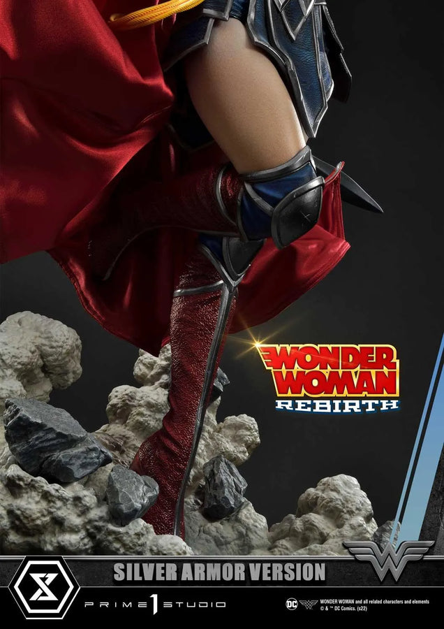 Wonder Woman (SILVER ARMOR Version) Wonder Woman (comics) – Prime1Studio – ActionFigure Brasil