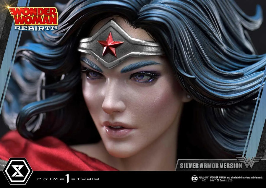 Wonder Woman (SILVER ARMOR Version) Wonder Woman (comics) – Prime1Studio – ActionFigure Brasil