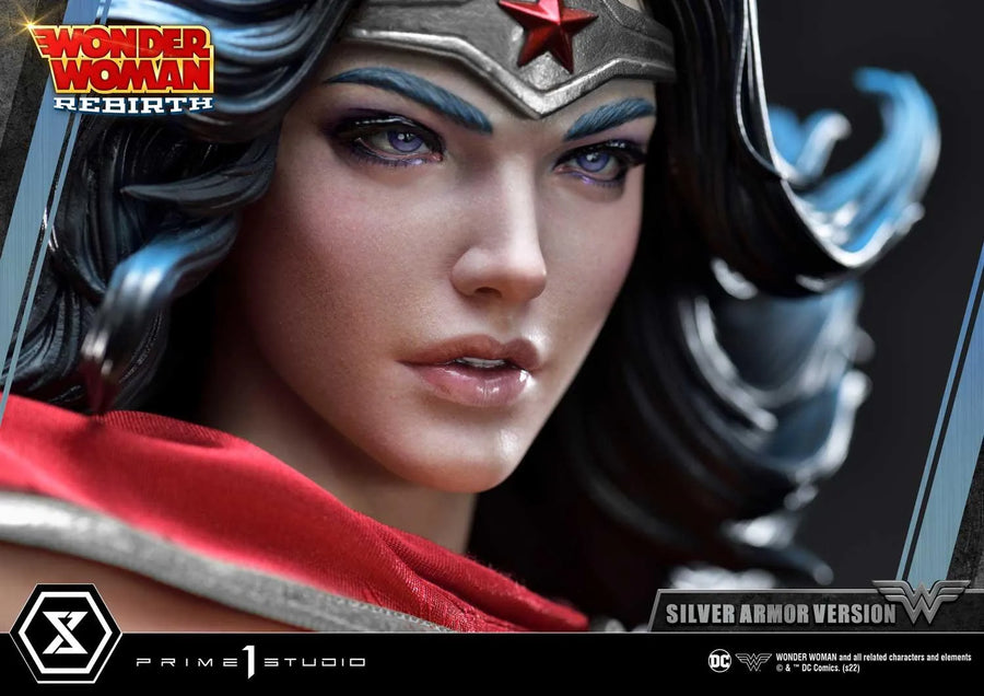 Wonder Woman (SILVER ARMOR Version) Wonder Woman (comics) – Prime1Studio – ActionFigure Brasil
