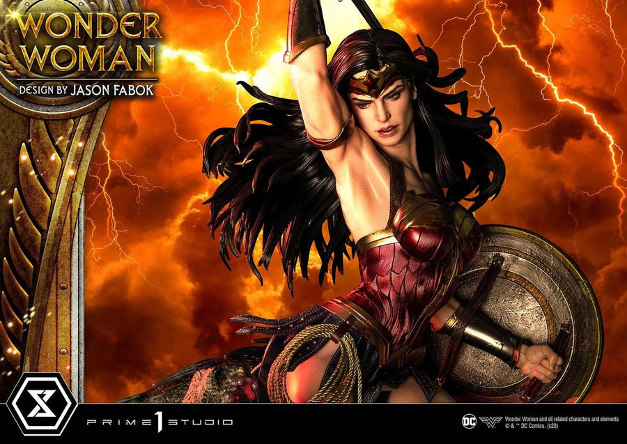 Wonder Woman versus Hydra (Regular Version) Wonder Woman (comics) – Prime1Studio – ActionFigure Brasil