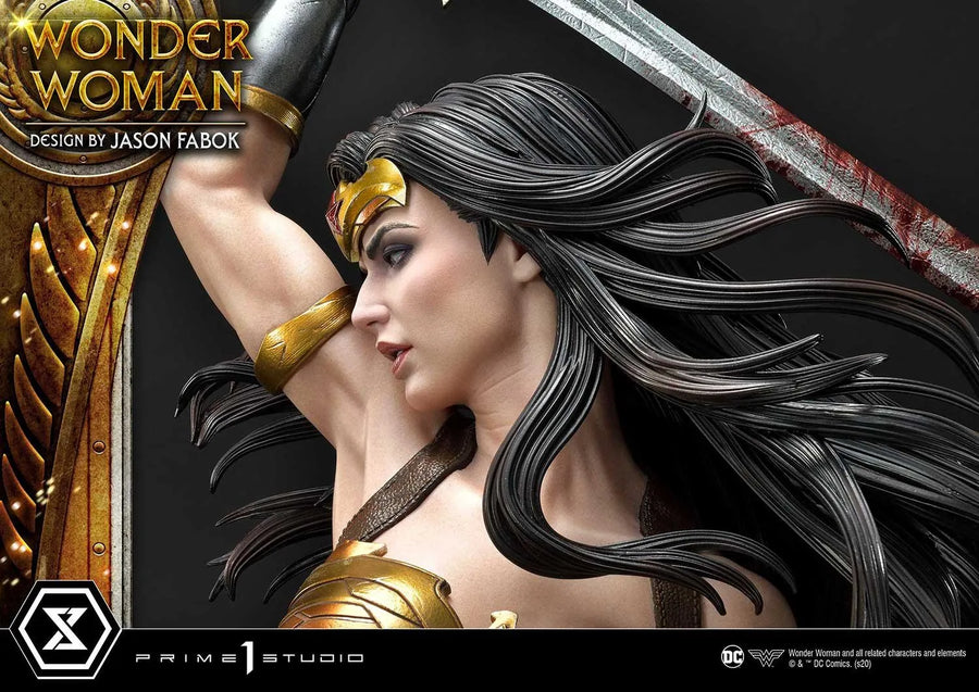 Wonder Woman versus Hydra (Regular Version) Wonder Woman (comics) – Prime1Studio – ActionFigure Brasil