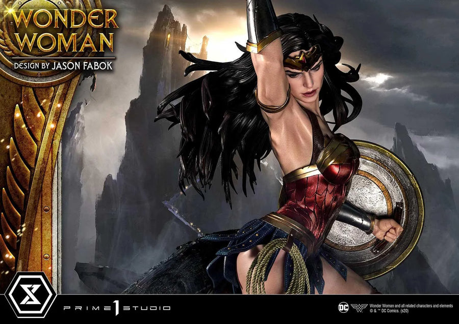 Wonder Woman versus Hydra (Regular Version) Wonder Woman (comics) – Prime1Studio – ActionFigure Brasil