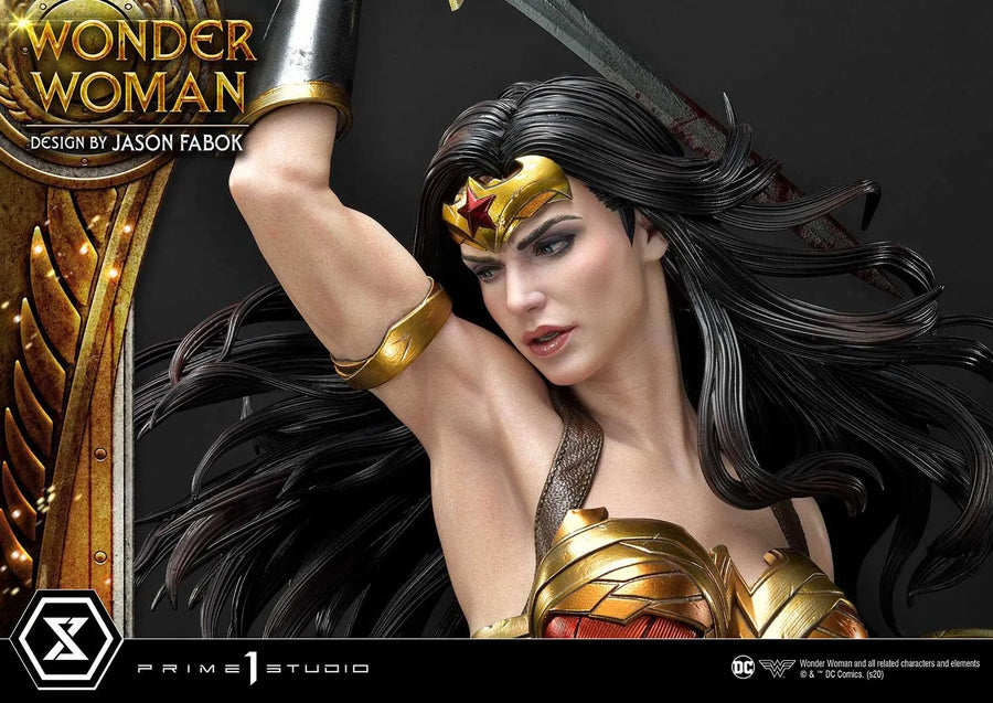 Wonder Woman versus Hydra (Regular Version) Wonder Woman (comics) – Prime1Studio – ActionFigure Brasil