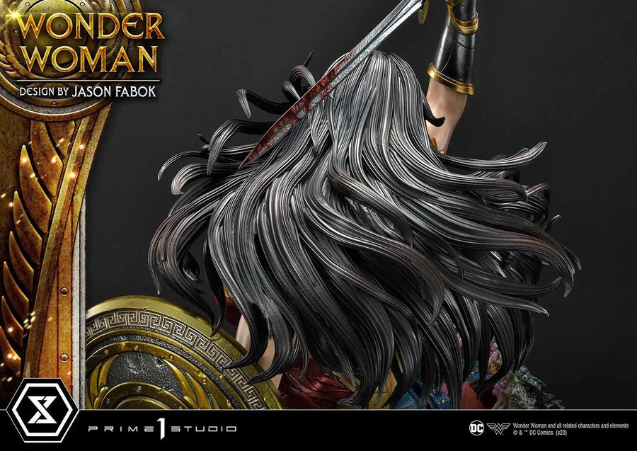 Wonder Woman versus Hydra (Regular Version) Wonder Woman (comics) – Prime1Studio – ActionFigure Brasil