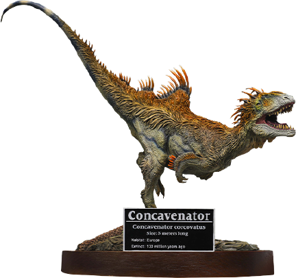 Wonders of the Wild Series - Concavenator - Statue (Star Ace Toys)ㅤ – Star Ace Toys – ActionFigureBrasil