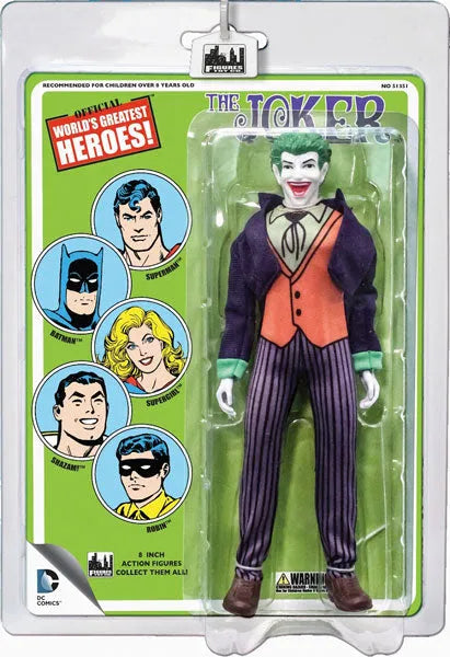 World Greatest Heroes - DC Super Friends Retro 8 Inch Action Figure Limited: 12Type Setㅤ – Figures Toy – ActionFigureBrasil