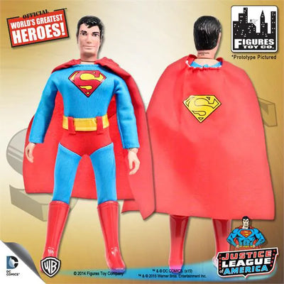 World Greatest Heroes - Justice League Retro 8inch Action Figure Series 1: 6Type Setㅤ – Figures Toy – ActionFigureBrasil — ângulo diferente