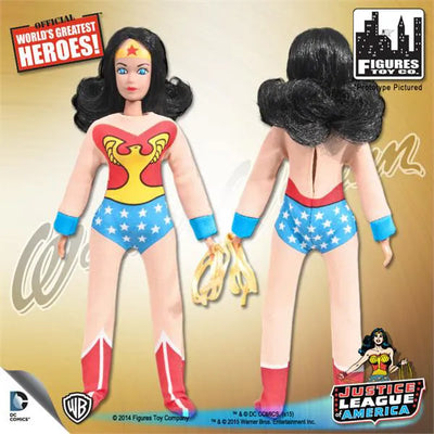 World Greatest Heroes - Justice League Retro 8inch Action Figure Series 1: 6Type Setㅤ – Figures Toy – ActionFigureBrasil — embalagem