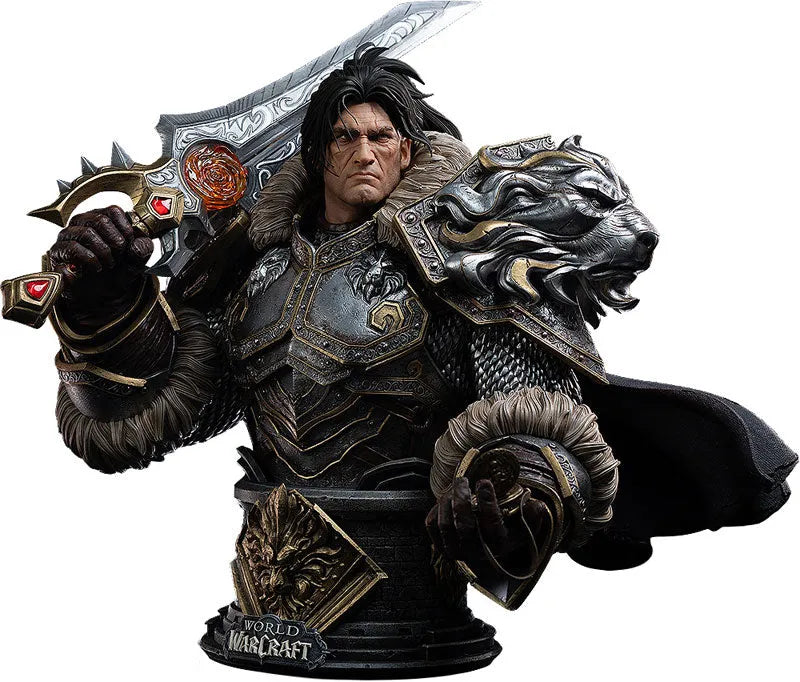 World of Warcraft - Infinity Studio X Blizzard - Varian Wrynn - 1/3 (Infinity Studio)ㅤ – Infinity Studio – ActionFigureBrasil