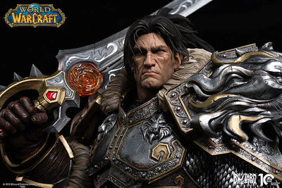 World of Warcraft - Infinity Studio X Blizzard - Varian Wrynn - 1/3 (Infinity Studio)ㅤ – Infinity Studio – ActionFigureBrasil — embalagem