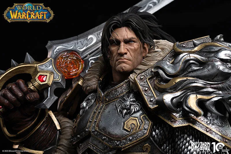 World of Warcraft - Infinity Studio X Blizzard - Varian Wrynn - 1/3 (Infinity Studio)ㅤ – Infinity Studio – ActionFigureBrasil