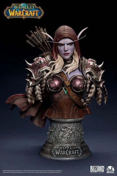 World of Warcraft - Sylvanas Windrunner - Bust - 1/3 (Infinity Studio)ㅤ – Infinity Studio – ActionFigureBrasil — close