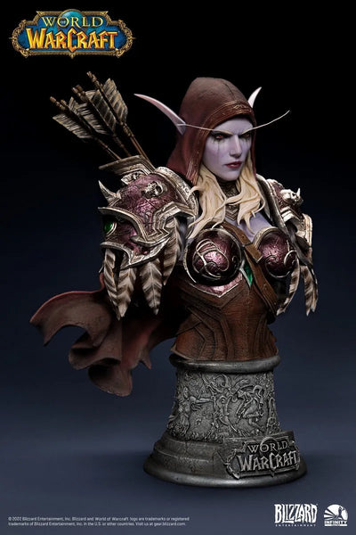 World of Warcraft - Sylvanas Windrunner - Bust - 1/3 (Infinity Studio)ㅤ – Infinity Studio – ActionFigureBrasil — acessórios
