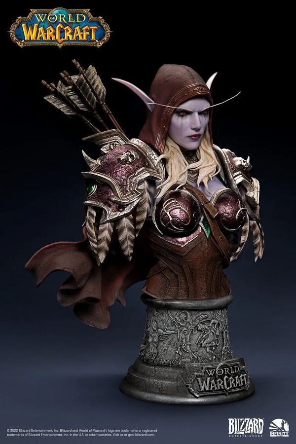 World of Warcraft - Sylvanas Windrunner - Bust - 1/3 (Infinity Studio)ㅤ – Infinity Studio – ActionFigureBrasil