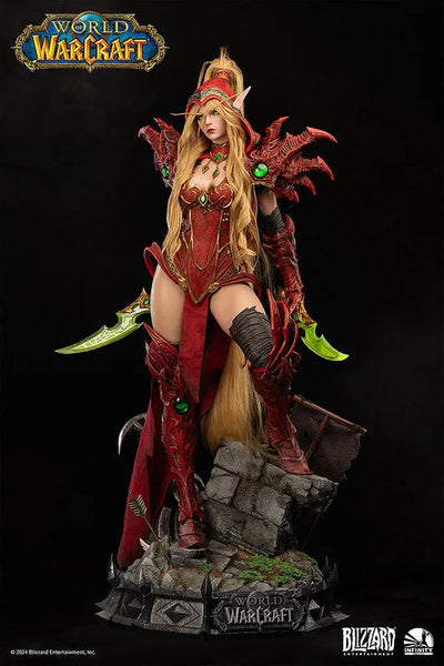 World of Warcraft - Valeera Sanguinar - 1/3 (Infinity Studio)ㅤ – Infinity Studio – ActionFigureBrasil — acessórios
