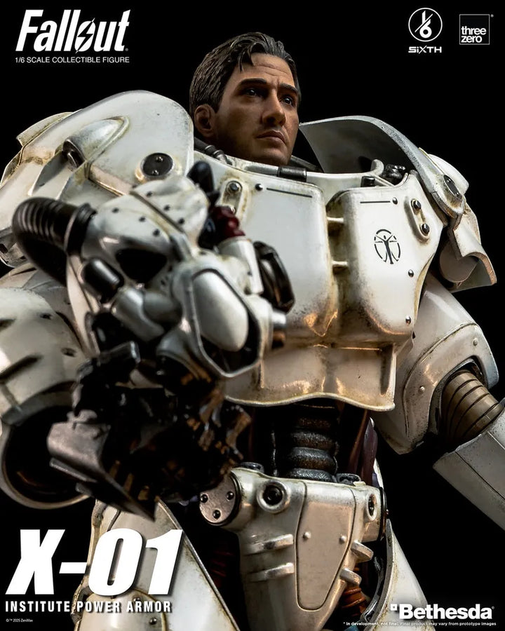 X-01 Institute Power Armor – Threezero – ActionFigure Brasil