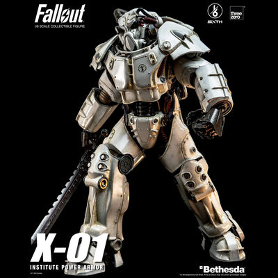 X-01 Institute Power Armor – Threezero – ActionFigure Brasil — acessórios