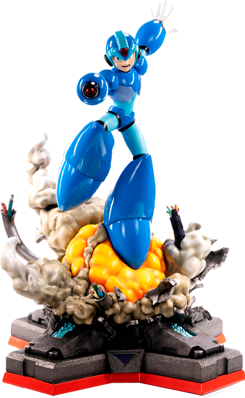 X (Final Weapon) (Blue) – First 4 Figures – ActionFigure Brasil