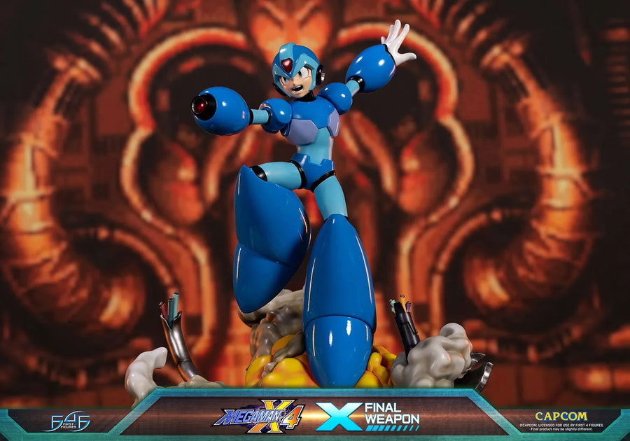 X (Final Weapon) (Blue) – First 4 Figures – ActionFigure Brasil