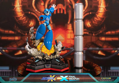 X (Final Weapon) (Blue) – First 4 Figures – ActionFigure Brasil — iluminação de estúdio