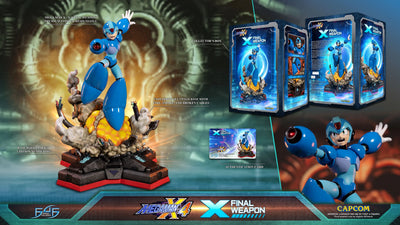 X (Final Weapon) (Blue) – First 4 Figures – ActionFigure Brasil — ângulo diferente