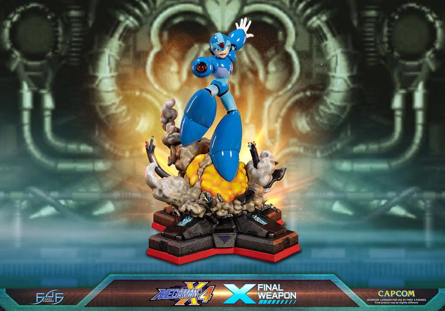 X (Final Weapon) (Blue) – First 4 Figures – ActionFigure Brasil