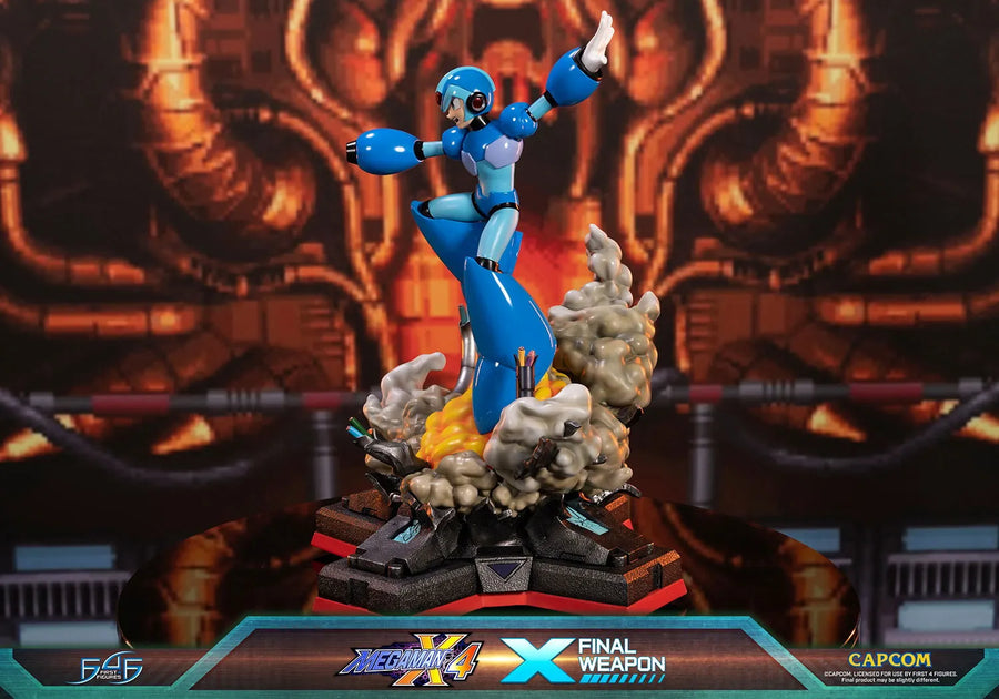 X (Final Weapon) (Blue) – First 4 Figures – ActionFigure Brasil