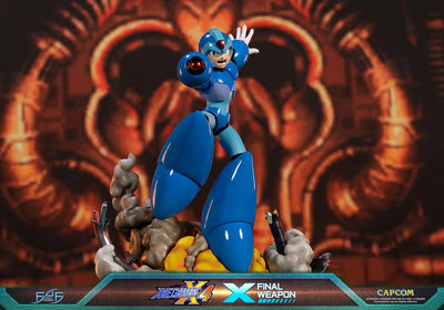 X (Final Weapon) (Blue) – First 4 Figures – ActionFigure Brasil — ambientada