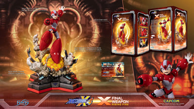X (Final Weapon) Rising Fire (Red) – First 4 Figures – ActionFigure Brasil — ângulo diferente