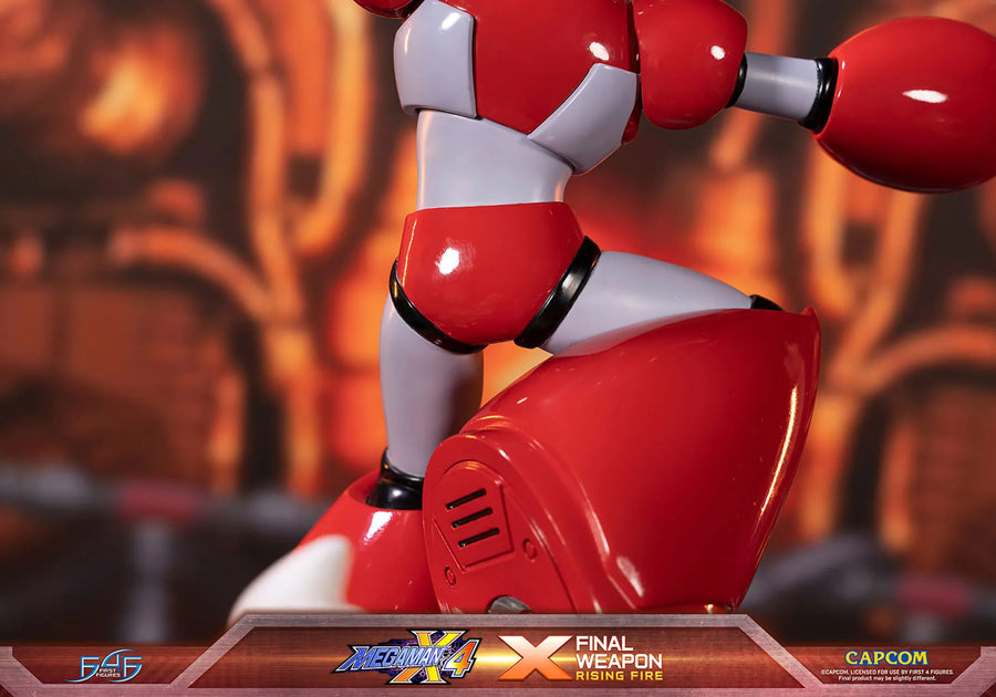 X (Final Weapon) Rising Fire (Red) – First 4 Figures – ActionFigure Brasil