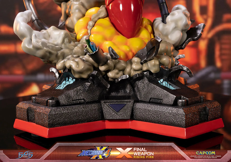 X (Final Weapon) Rising Fire (Red) – First 4 Figures – ActionFigure Brasil
