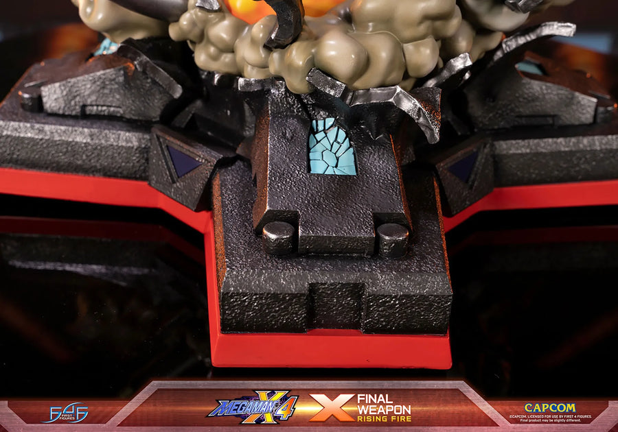 X (Final Weapon) Rising Fire (Red) – First 4 Figures – ActionFigure Brasil