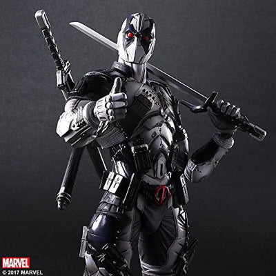X-Force - Deadpool - Play Arts Kai - Variant Play Arts Kai - X-Force ver.ㅤ – Square Enix – ActionFigureBrasil — embalagem