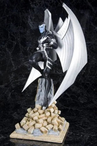 X-Force - X-Men - Archangel - Fine Art Statue - 1/6 (Kotobukiya)ㅤ – Kotobukiya – ActionFigureBrasil — com base expositora