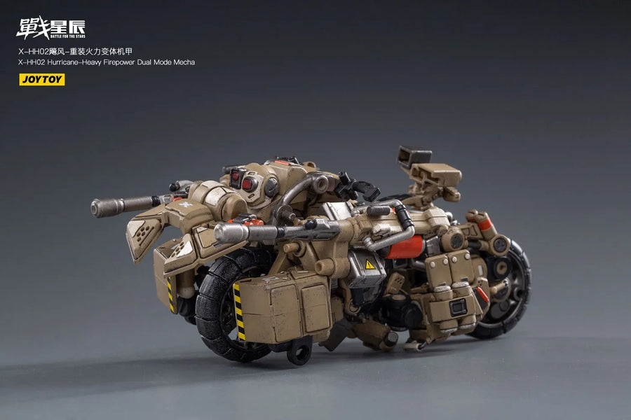 X-HH02 Hurricane-Heavy Firepower Dual Mode Mecha (Sand) – Joytoy – ActionFigure Brasil