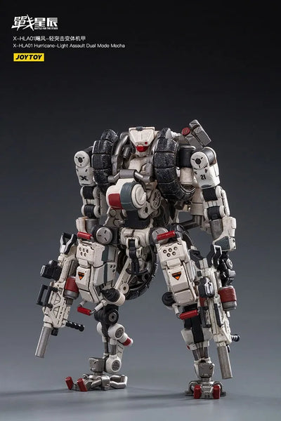 X-HLA01 Hurricane-Light Assault Dual Mode Mecha (White) – Joytoy – ActionFigure Brasil