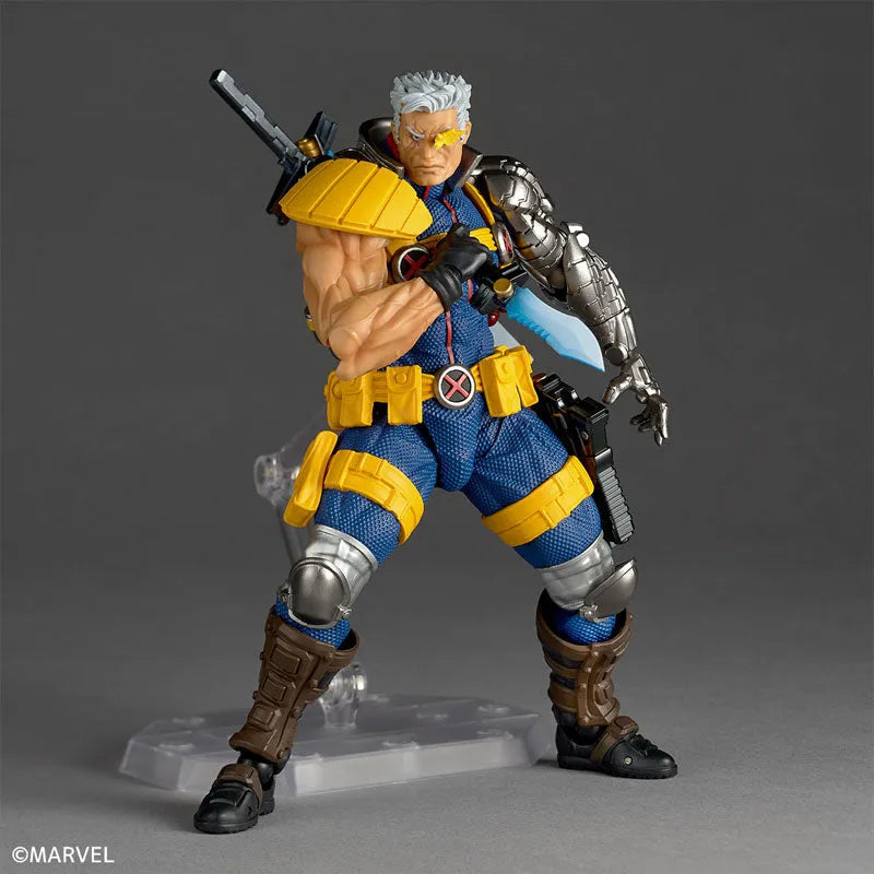 X-Men - Cable - Amazing Yamaguchi - Revoltech - Ver. 1.5 (Kaiyodo)ㅤ – Kaiyodo – ActionFigureBrasil