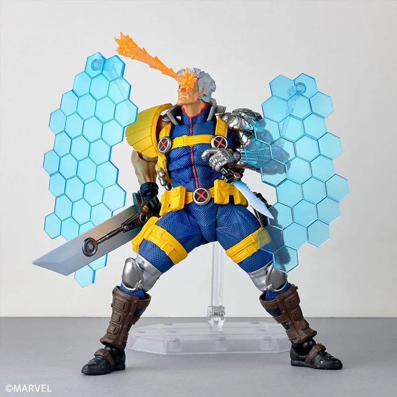 X-Men - Cable - Amazing Yamaguchi - Revoltech - Ver. 1.5 (Kaiyodo)ㅤ – Kaiyodo – ActionFigureBrasil