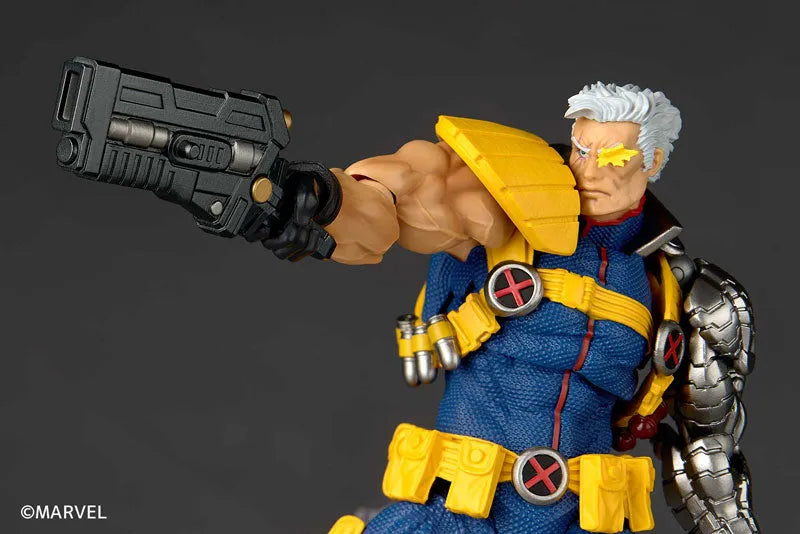 X-Men - Cable - Amazing Yamaguchi - Revoltech - Ver. 1.5 (Kaiyodo)ㅤ – Kaiyodo – ActionFigureBrasil