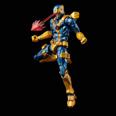 X-Men - Cyclops - Fighting Armor (Sentinel)ㅤ – Sentinel – ActionFigureBrasil — com base expositora
