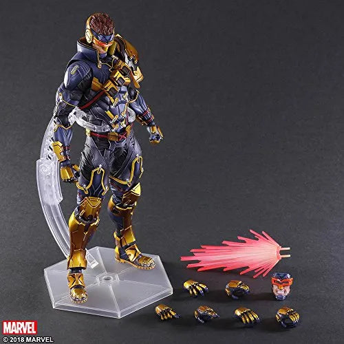 X-Men - Cyclops - Variant Play Arts Kai - Play Arts Kai (Square Enix)ㅤ – Square Enix – ActionFigureBrasil