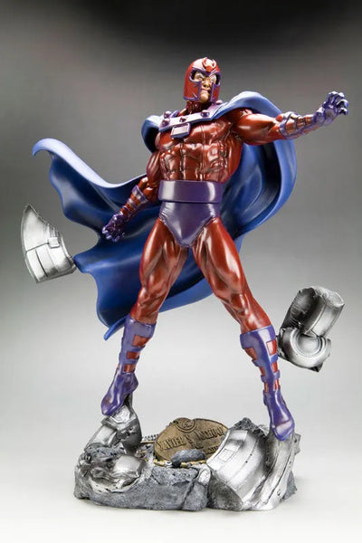 "X-Men" Fine Art Statue Magnetoㅤ – Kotobukiya – ActionFigureBrasil