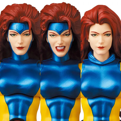 X-Men - Jean Grey - Mafex No.160 - Comic Ver. (Medicom Toy)ㅤ – Medicom Toy – ActionFigureBrasil — com base expositora