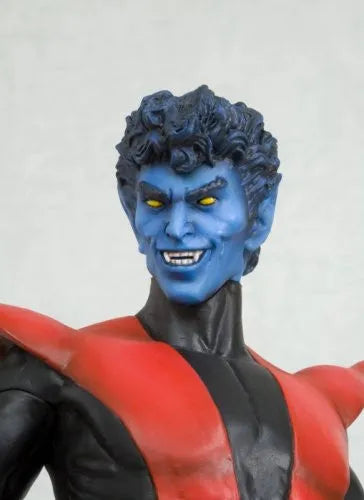 X-Men - Nightcrawler - Fine Art Bust - Classic Chapter Ver. (Kotobukiya)ㅤ – Kotobukiya – ActionFigureBrasil — com base expositora