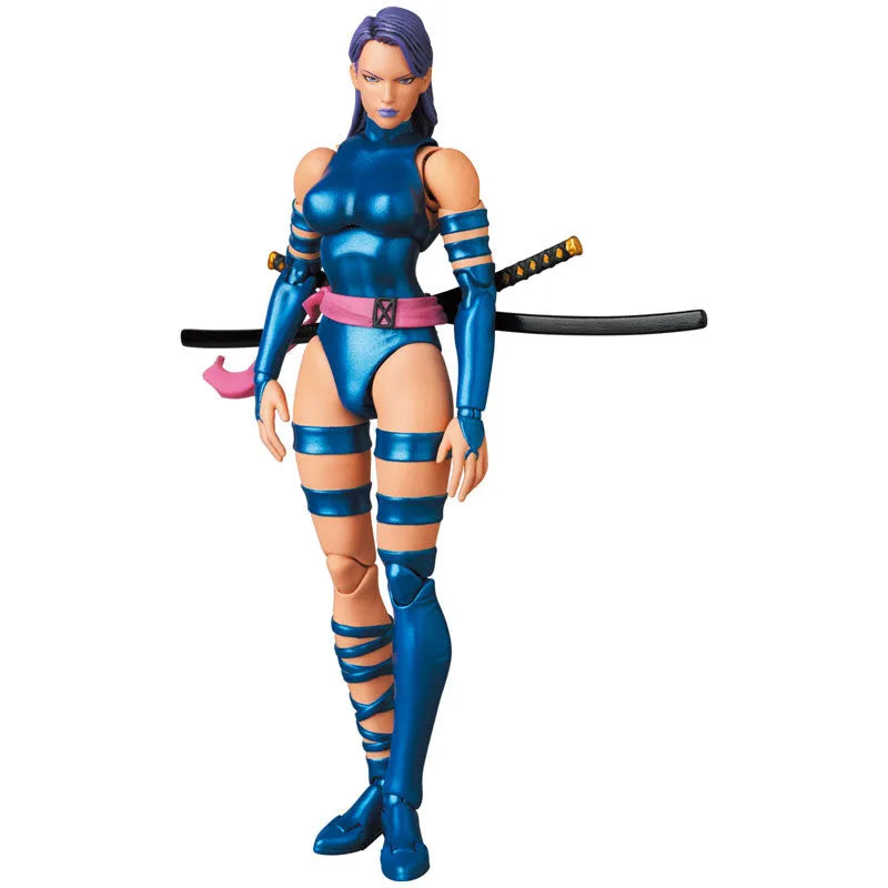 X-Men - Psylocke - Mafex No.141 - Comic Ver. - 2025 Re-release (Medicom Toy)ㅤ – Medicom Toy – ActionFigureBrasil
